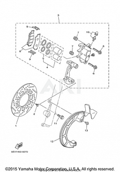 FRONT BRAKE CALIPER