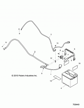 ELECTRICAL, BATTERY - Z17VFE92AK/AM/AB (700449)