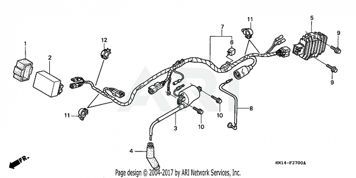 WIRE HARNESS ('99-'04)