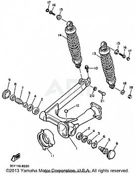 SWING ARM REAR SHOCKS