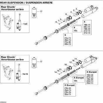 Take Apart Shock, Rear 1