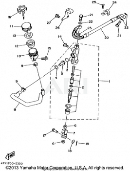 REAR MASTER CYLINDER