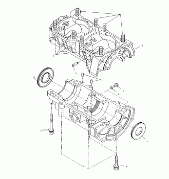 CRANKCASE - S03ND5BS (4977927792C04)