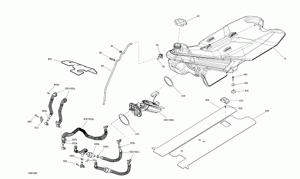 Fuel MXZ - 600R ETEC - Package X