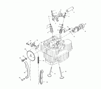 INTAKE and EXHAUST - A01CB32AA (4963966396D003)