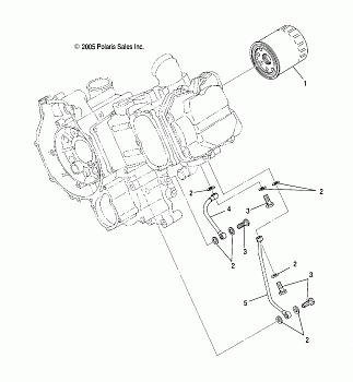 ENGINE, OIL SYSTEM and OIL FILTER - A08BG50AA (4999201549920154D07)