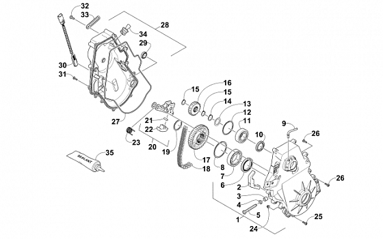 CHAIN CASE ASSEMBLY