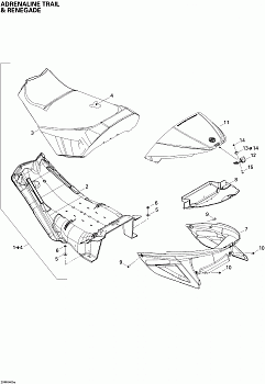 Seat (Adrenaline, Trail &amp; Renegade)