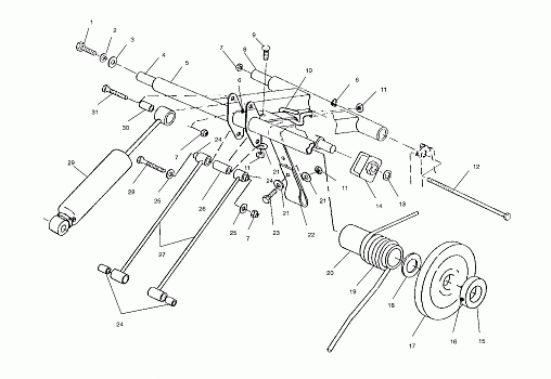 REAR TORQUE ARM - S01SS7AS (4960946094C001)