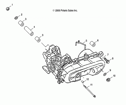 ENGINE BRACKET - A06KA09CA/CB/CC/CD (4999202399920239B01)