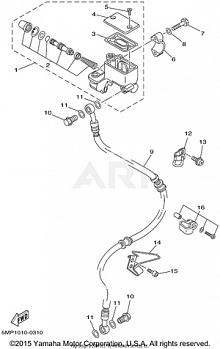 FRONT MASTER CYLINDER