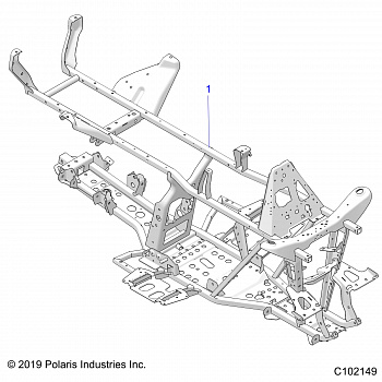 CHASSIS, FRAME - A20SEE57K1 (C102149)