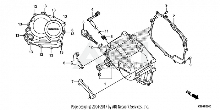 RIGHT CRANKCASE COVER