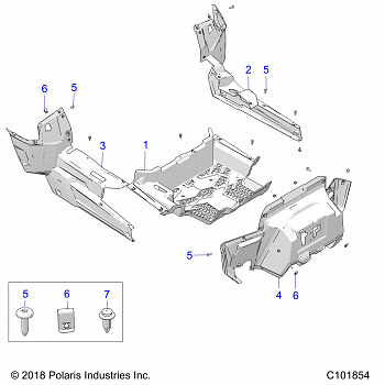 BODY, FLOOR AND ROCKER PANELS - A20HAB15N2 (C101854)