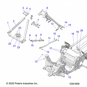 CHASSIS, CHASSIS ASM. and OVER STRUCTURE - S21TLC6RS/6RE ALL OPTIONS (C601608)