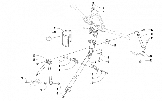 STEERING POST ASSEMBLY