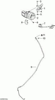 Throttle Handle And Housing