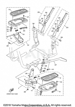 STAND FOOTREST