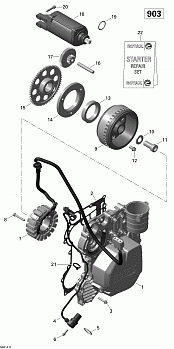 Magneto And Electric Starter _04R1411