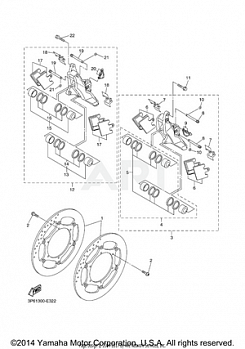 FRONT BRAKE CALIPER