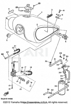 FUEL TANK CALIFORNIA ONLY