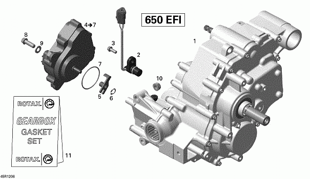 Gear Box Assy and 4x4 Actuator