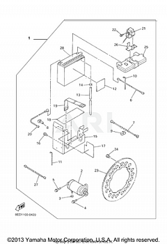 ALTERNATE STARTER MOTOR KIT