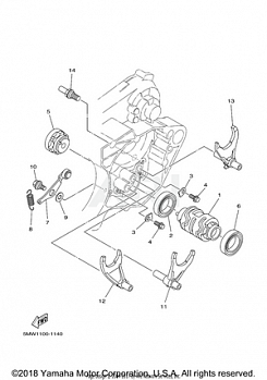 SHIFT CAM FORK