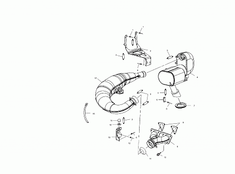 EXHAUST SYSTEM - S01SD7AS (4960586058C001)