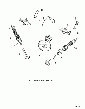 ENGINE, VALVE TIMING MECHANISM - A18HZA15B4