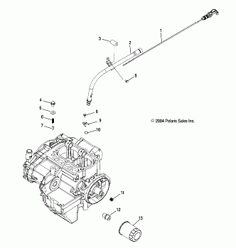 DIPSTICK and OIL FILTER - R05RD68AA/AB (4998269826D14)