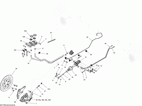 Hydraulic Brake, Rear