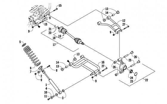 REAR SUSPENSION ASSEMBLY