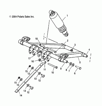 FRONT TORQUE ARM - S05NJ5BS/A (4992769276B10)