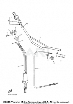 STEERING HANDLE CABLE