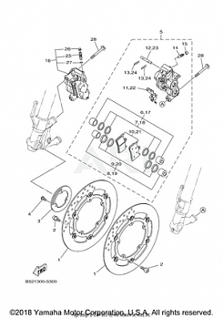 FRONT BRAKE CALIPER