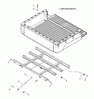 BOX MOUNTING - R05RD68AA/AB (4998269826A11)