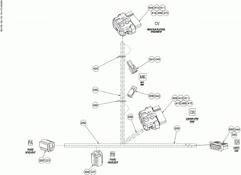 Electrical Harness hood