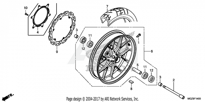 FRONT WHEEL