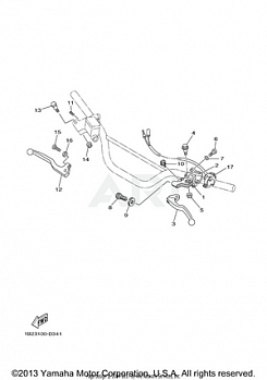 HANDLE SWITCH LEVER