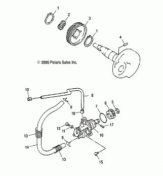 OIL PUMP ASSEMBLY - A06KA09CA/CB/CC/CD (4999202399920239A06)