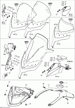 Windshield And Console