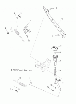 DRIVE TRAIN, GEAR SELECTOR - Z14JT87AD/9EAO/9EAOL/9EAL (49RGRGEARSELECT11RZR875)