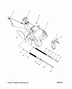 ENGINE, OIL TANK - S19CEE5BSL (600785)