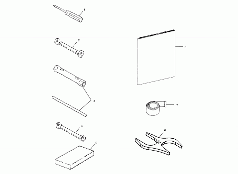 TOOL KIT - S03NB4BS (4977887788C12)