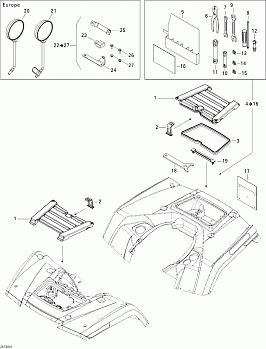 Front and Rear Trays