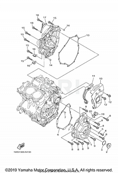 CRANKCASE COVER 1