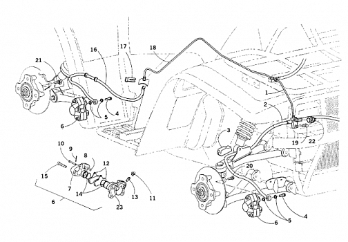 HYDRAULIC BRAKE ASSEMBLY