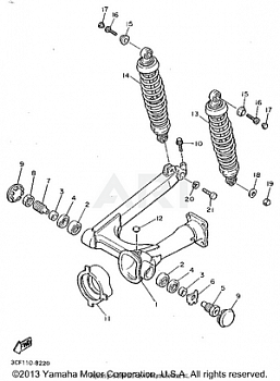 REAR ARM SUSPENSION