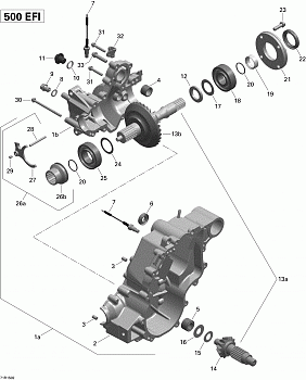 Gear Box Output Shaft _71R1502